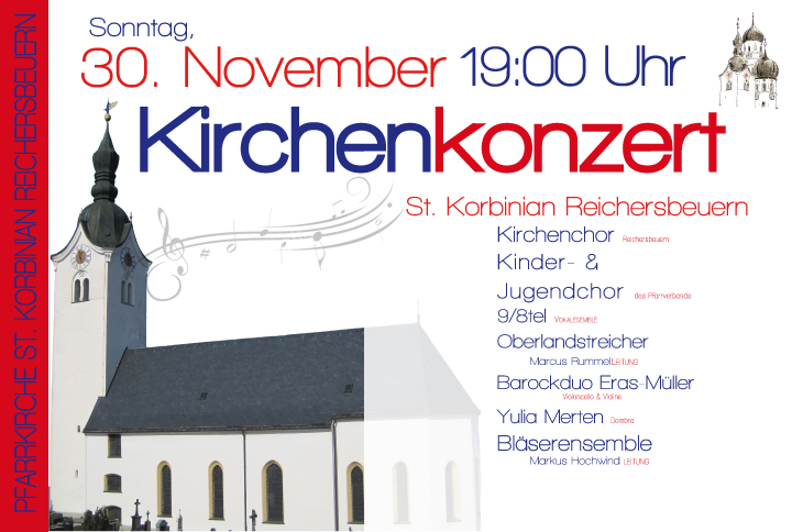 Einladung zum Kirchenkonzert