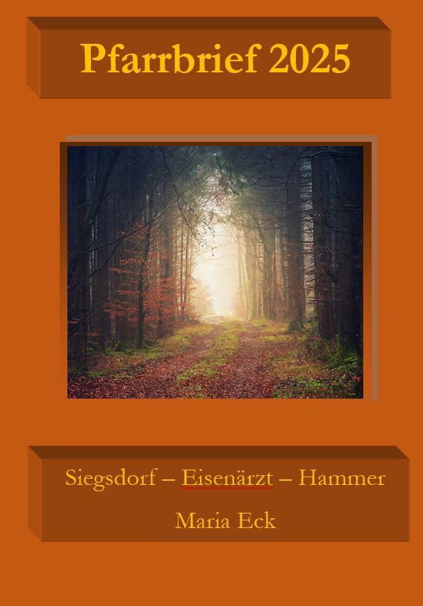 Deckblatt Pfarrbrief