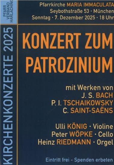 Kirchenkonzert Patrozinium 2025