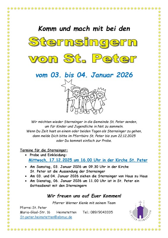 2026_Werbung Sternsinger 2026