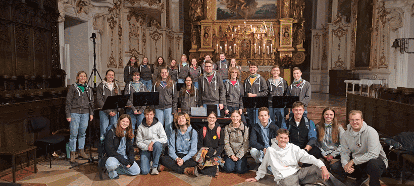 Mini Band bei Jugendkorbinian 2025