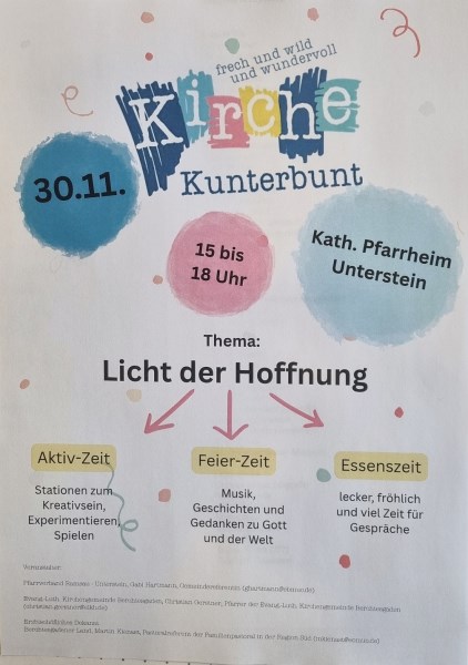Kirchekunterbunt