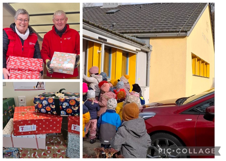 60 Päckchen werden für "Geschenk mit Herz" überreicht