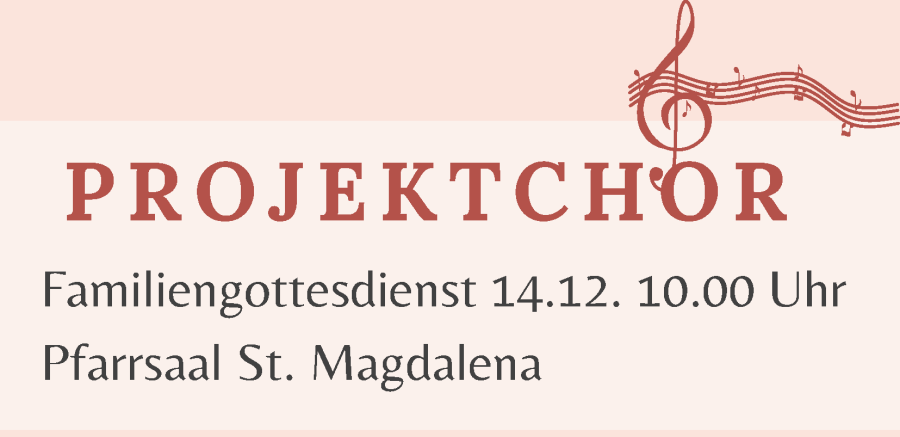 Projektchor Adventsreihe