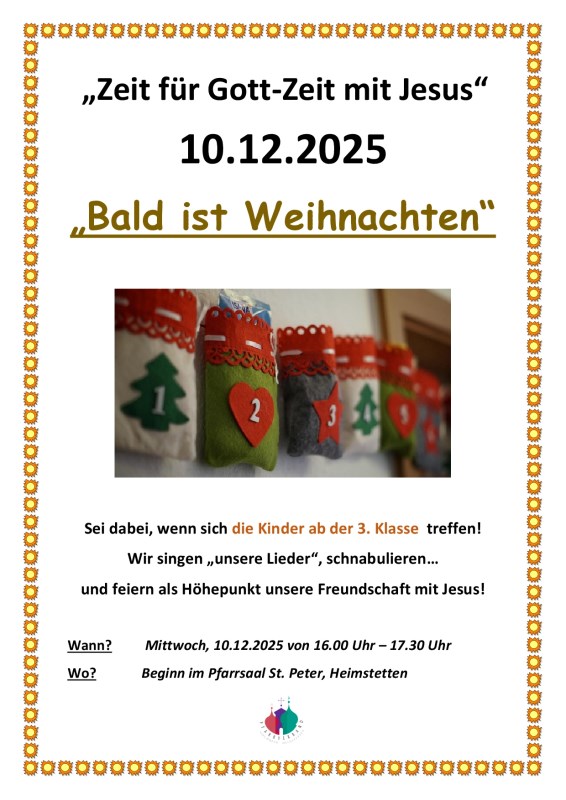 Zeit für Gott_Ausschreibung Dezember 2025