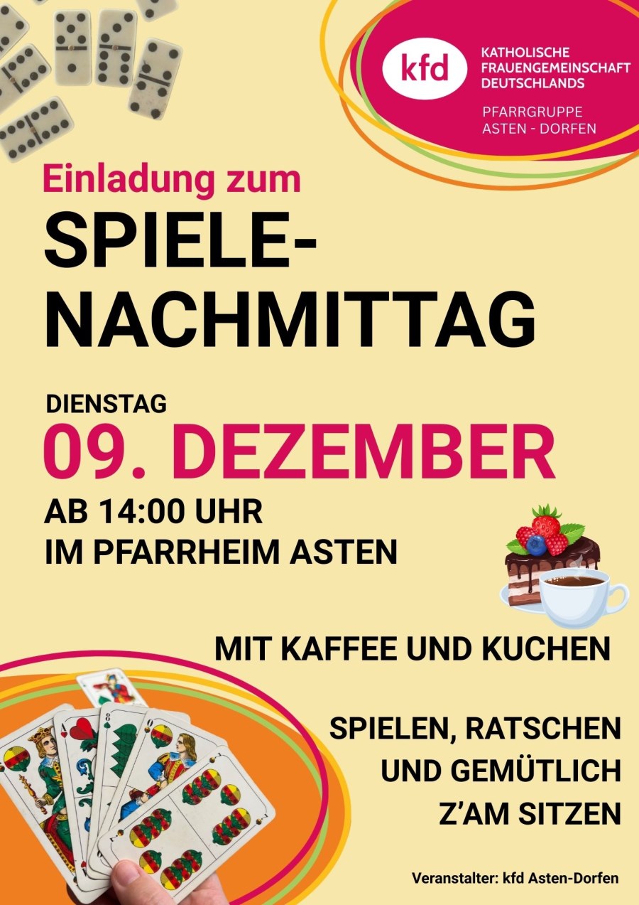 Spielenachmittag 09.12.25
