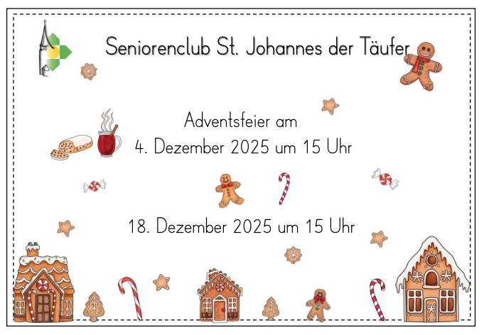 Seniorenclub Programm Dezember 2025