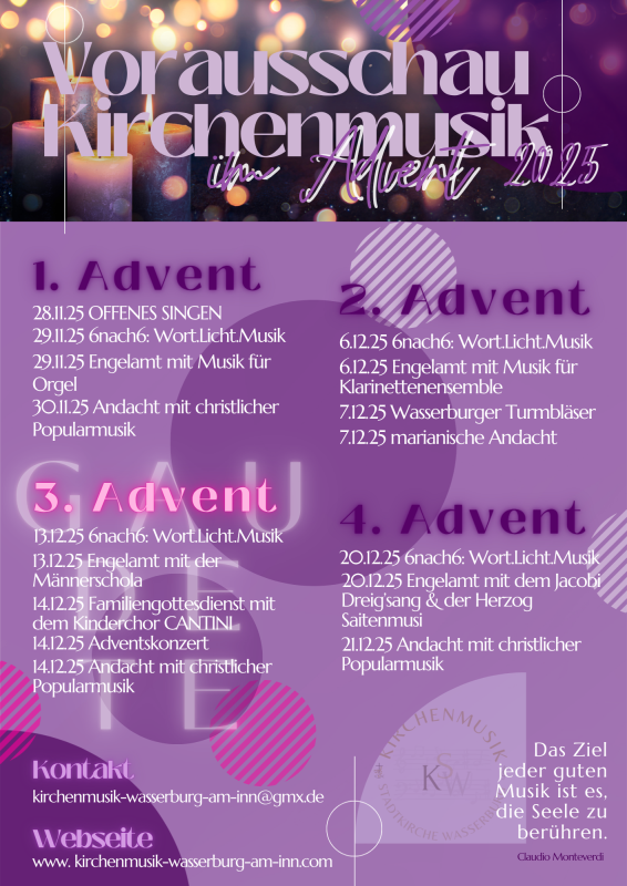 Advent Kirchenmusik