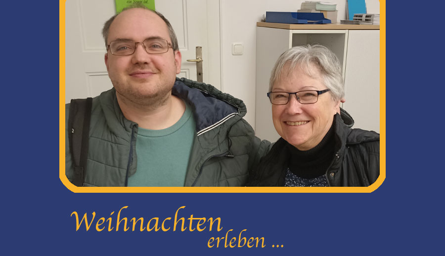 Markus Niggemann mit seiner Mutter Gertrud
