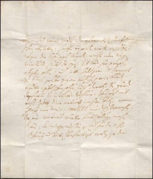 •Brief von Philipp Franz Lindmayr an seine Schwester Maria Anna zum Stand der Ar-beiten an der Dorfener Krippe, 30. November 1722