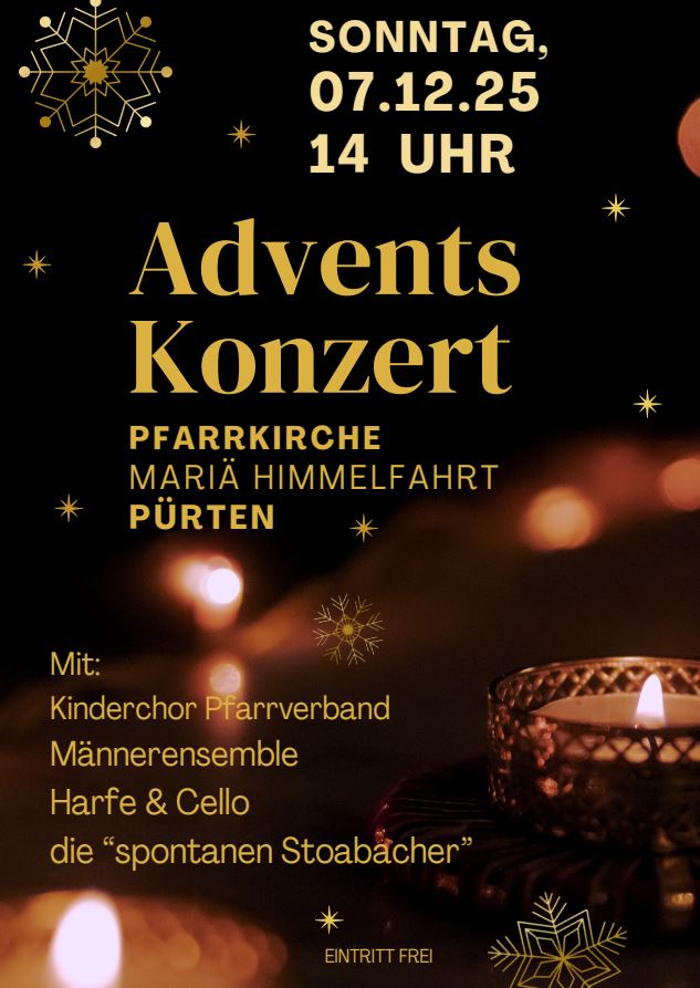 Adventskonzert Pürten
