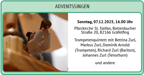 Einladung Adventsingen