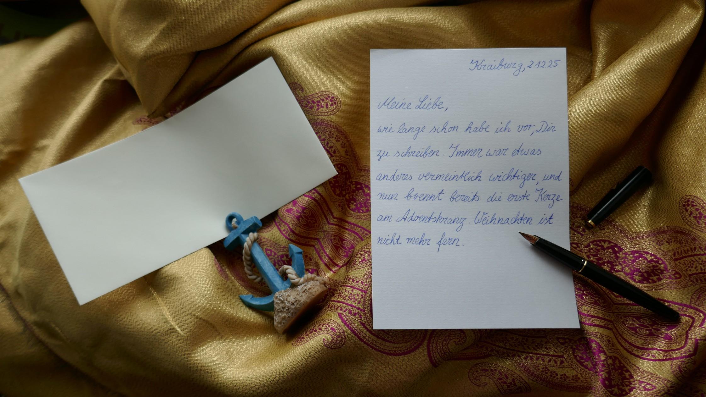 Weihnachtsbrief<br/>Weihnachtspost<br/>Post<br/>Adventskalender