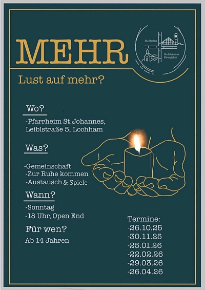 Lust auf mehr Plakat