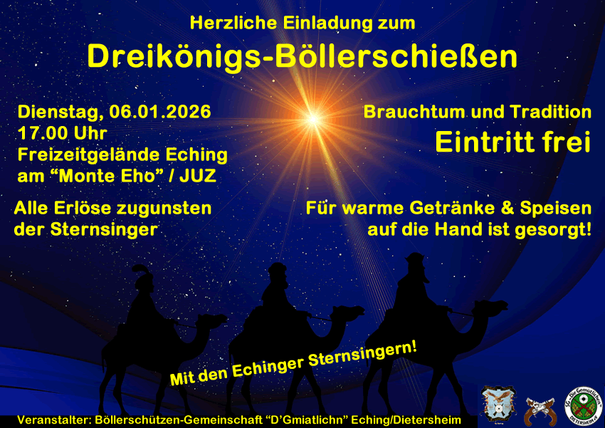 Dreikönigsböllerschiessen 2026