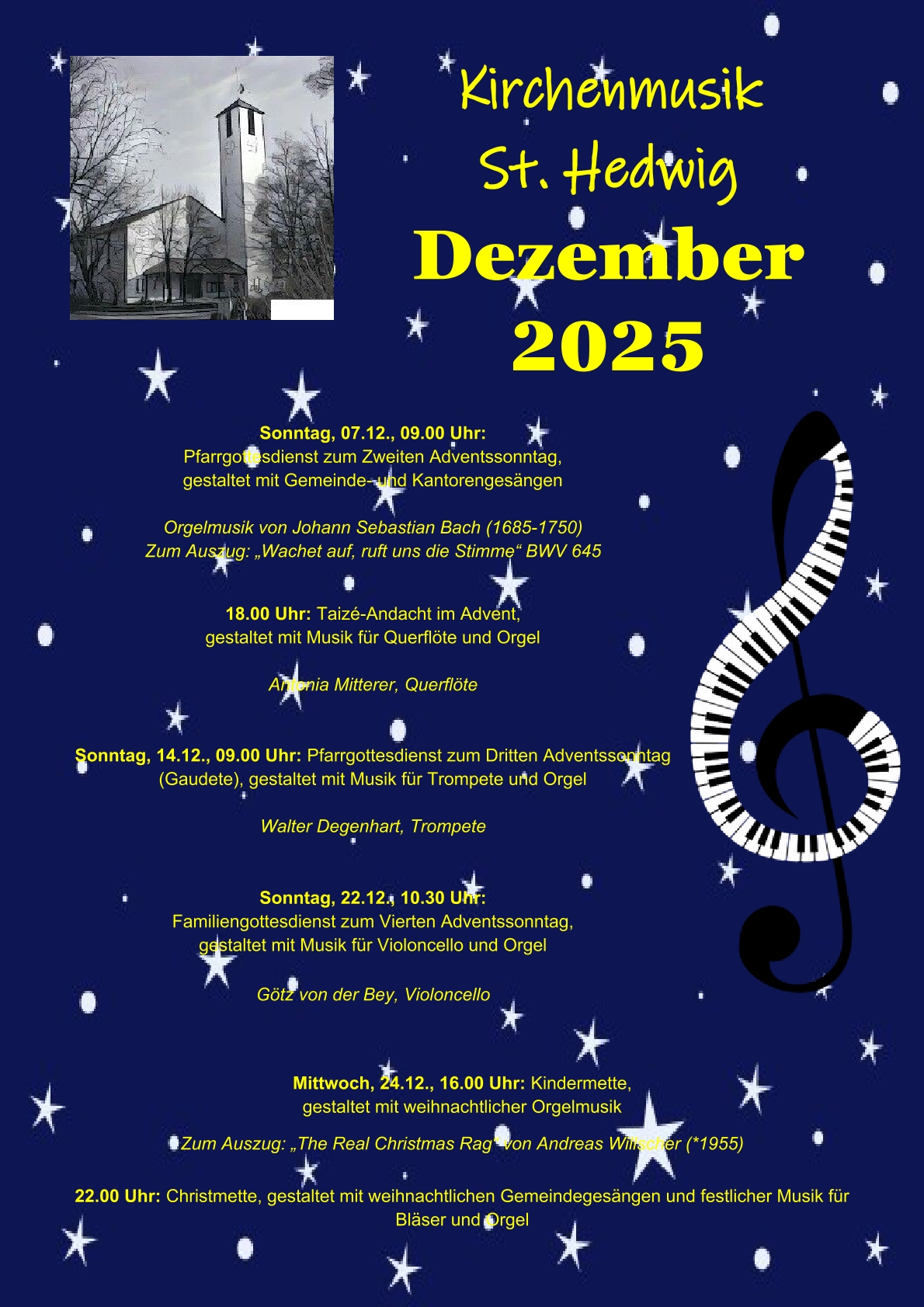 Kirchenmusik Dezember 2025