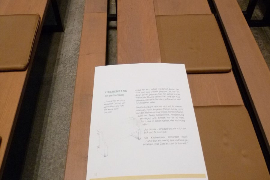 Kirchenbank - Ort der Hoffnung