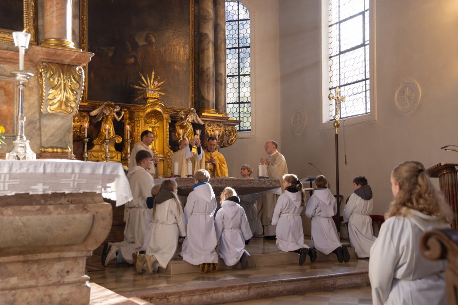 Einführung des neuen Leiters der Slowakischen Katholischen Gemeinde