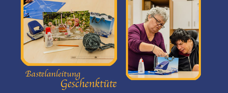 Bastelanleitung Geschenktüte