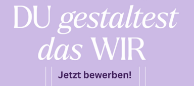 Du gestaltest das Wir