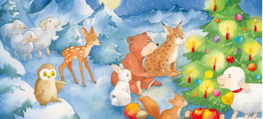 Adventsbetthupferl 2025 Schaf Rica