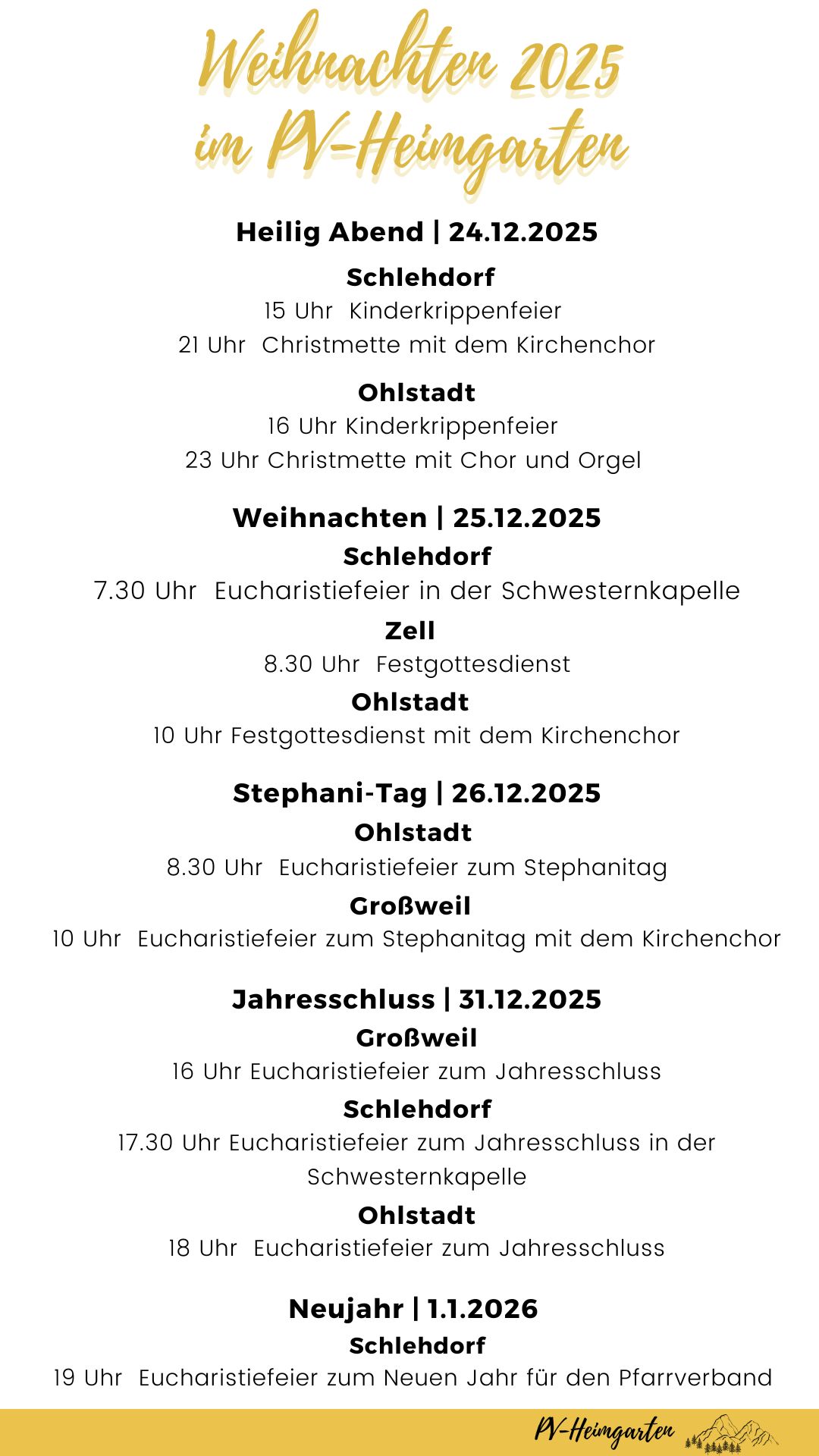 Weihnachten 2025