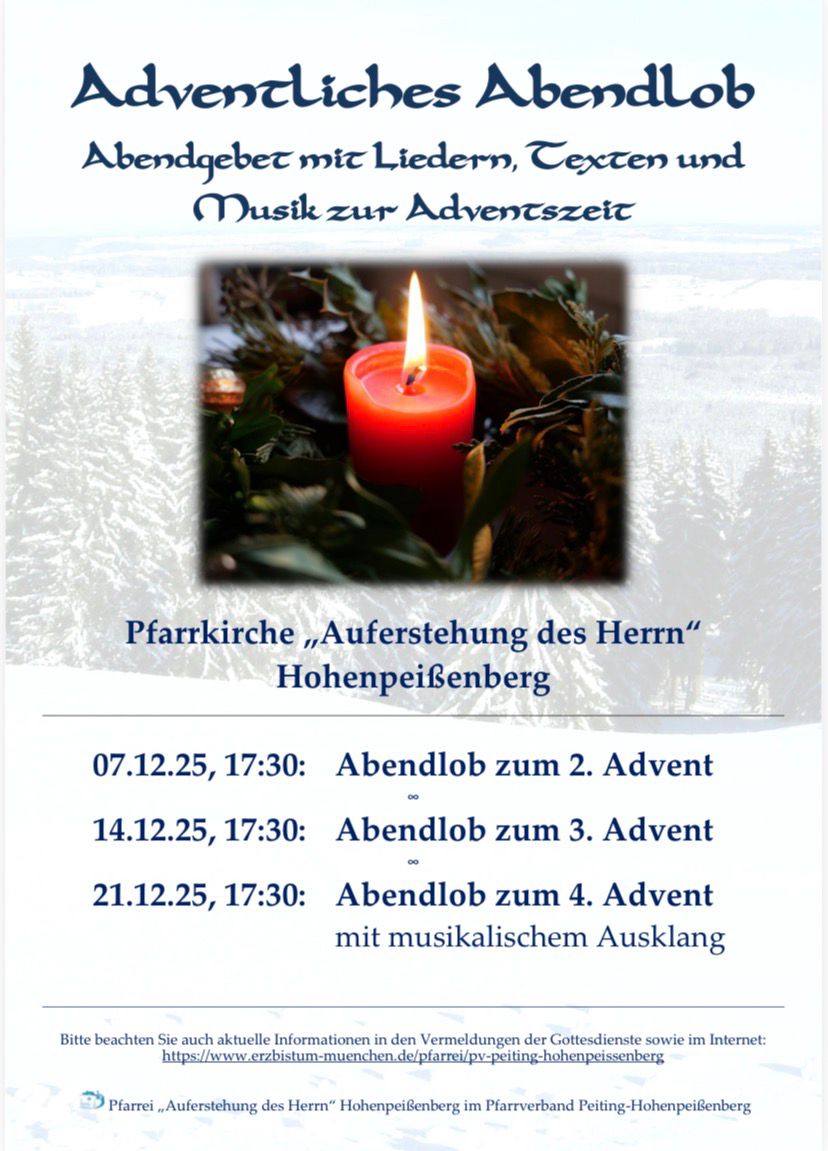 2025 Advendliches Abendlob