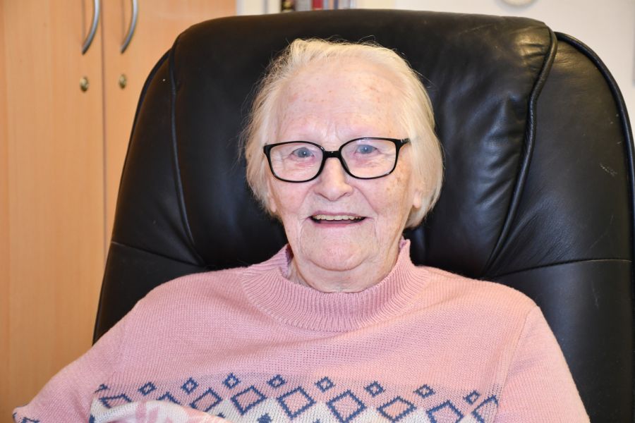 Heimbewohnerin Evelin Brown