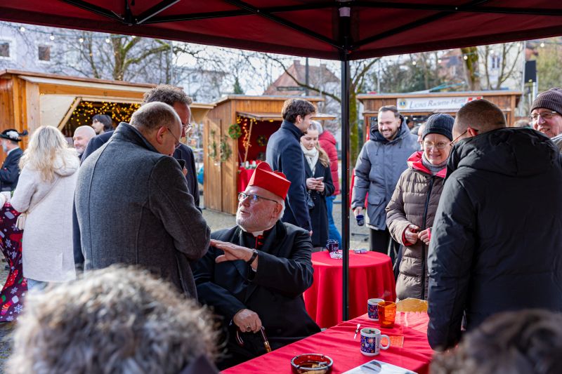 Kardinal Marx im Gespräch