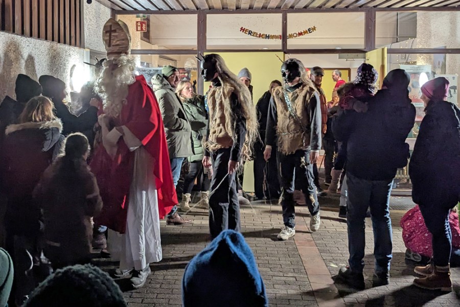 Besuch vom Nikolaus und den Kramperln