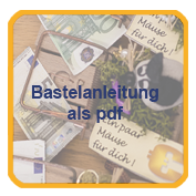 Bastelanleitung Gutscheinhalter