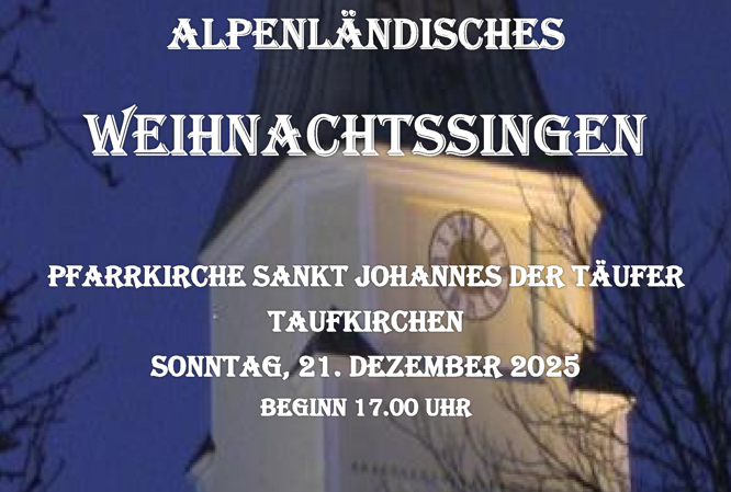 Alpenländisches Weihnachtssingen 2025