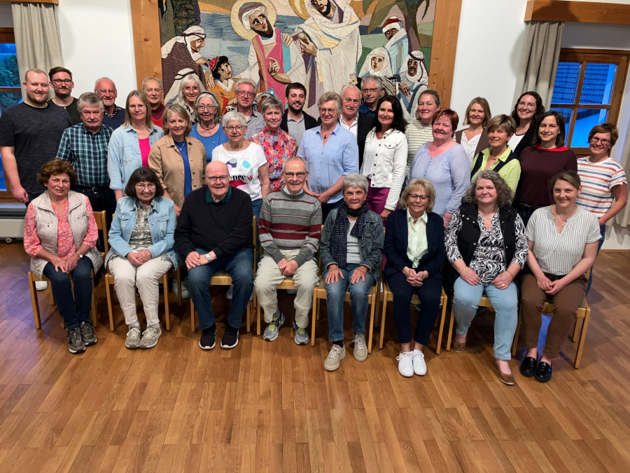 Bild der Mitglieder des Kirchenchors Engelsberg