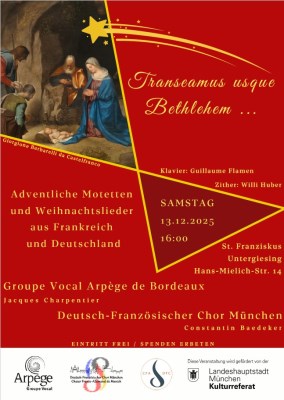 Flyer für ein Konzert