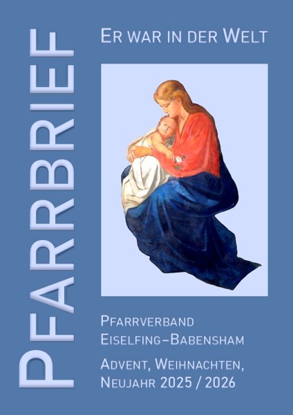 Titelseite Pfarrbrief Weihnachten 2025
