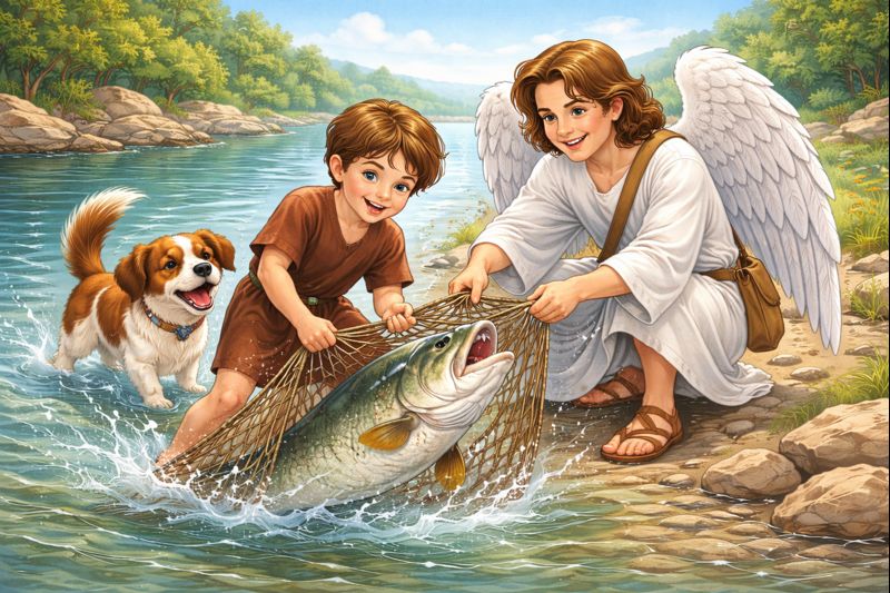 Tobias und Raphael 2