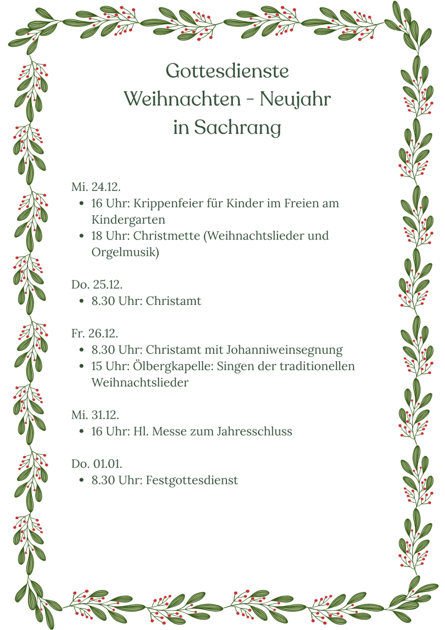 Weihnacht
