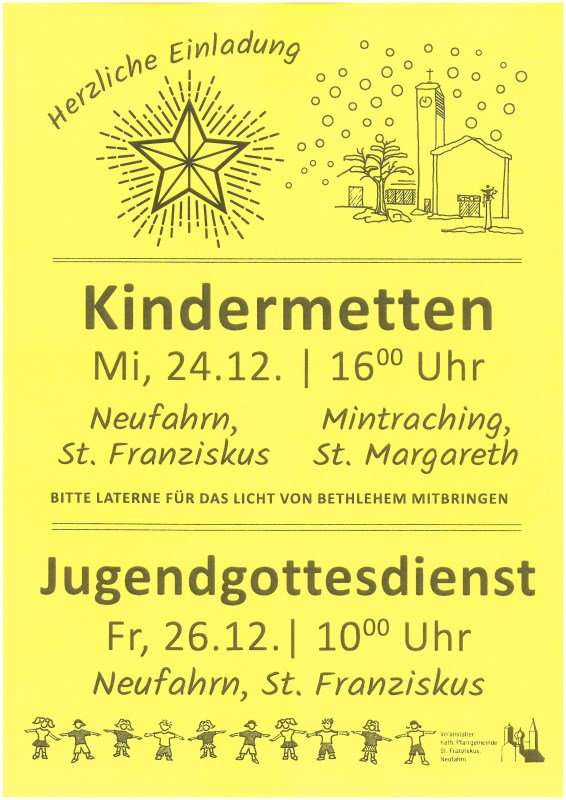 Weihnachtsgottesdienste
