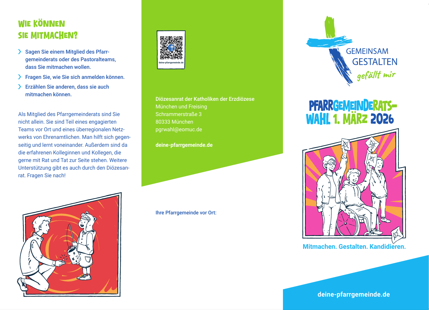 PGR Wahl 2026 Kandidatenflyer 1.Seite