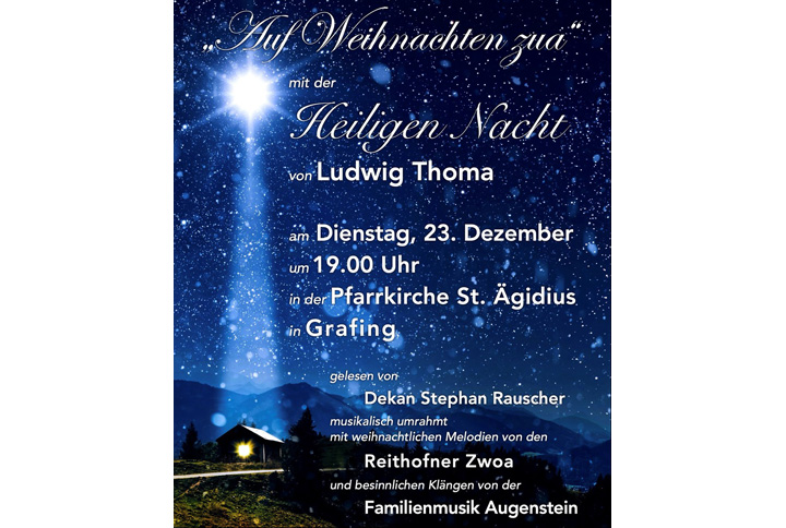 Plakat Heilige Nacht