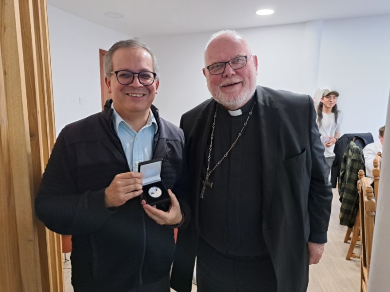 P. Carlos Man Ging, SJ mit Kardinal Marx 2024