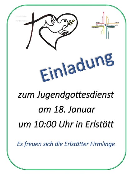 Jugend Gottesdienst 18.01.2026