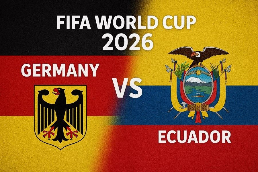 Germany versus Ecuador, FIFA-Worldcup Fußball