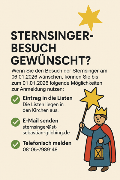 Besuch Sternsinger 2026