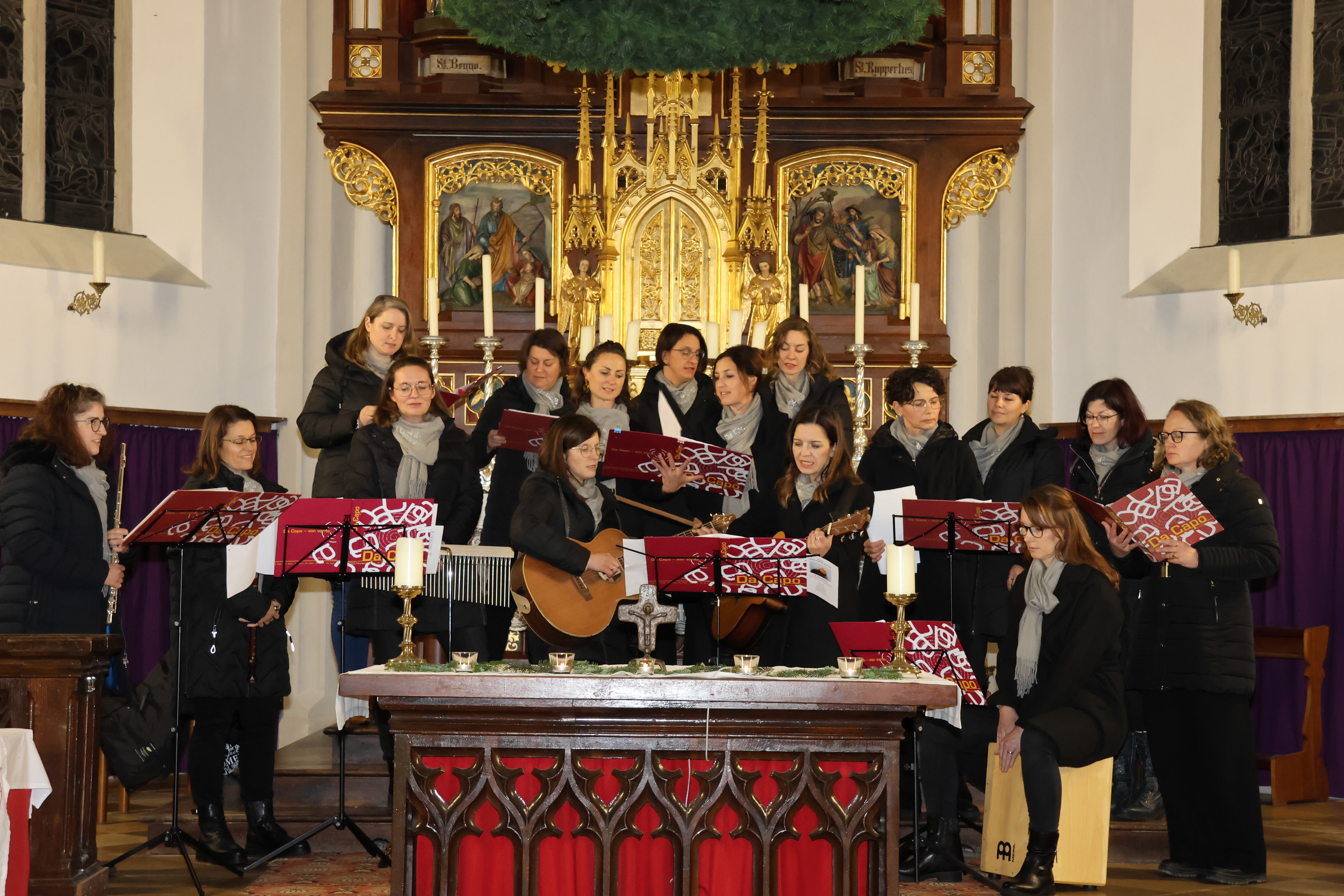 Adventssingen 2025 Gruppe Da Capo