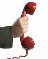 ruf an - ich reich dir das Telefon