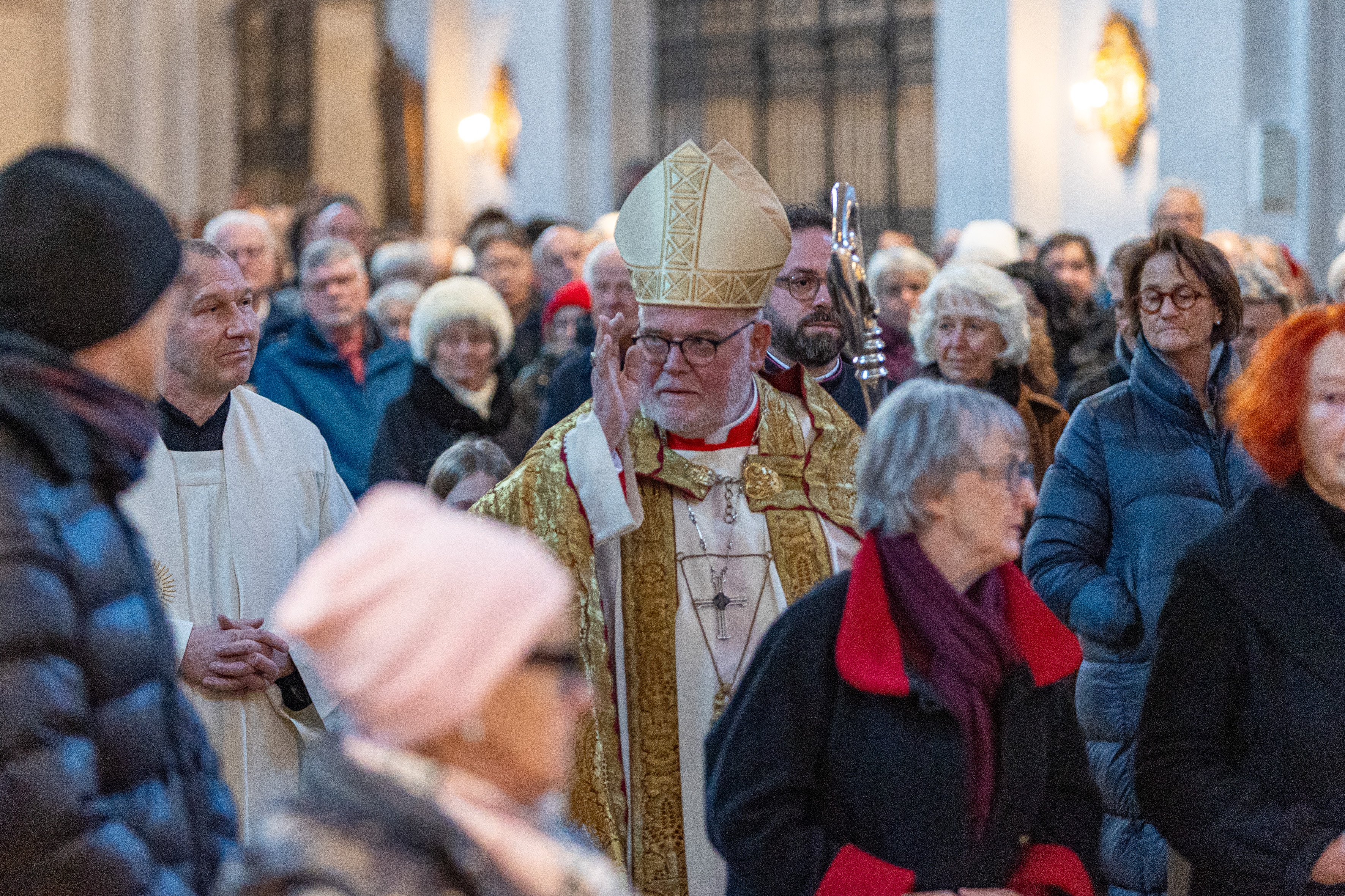 Jahresschlussandacht 2025 Silvester St. Michael Kardinal Marx