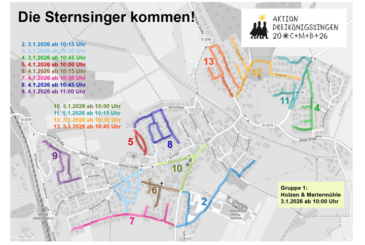 Sternsinger Aßling 2026