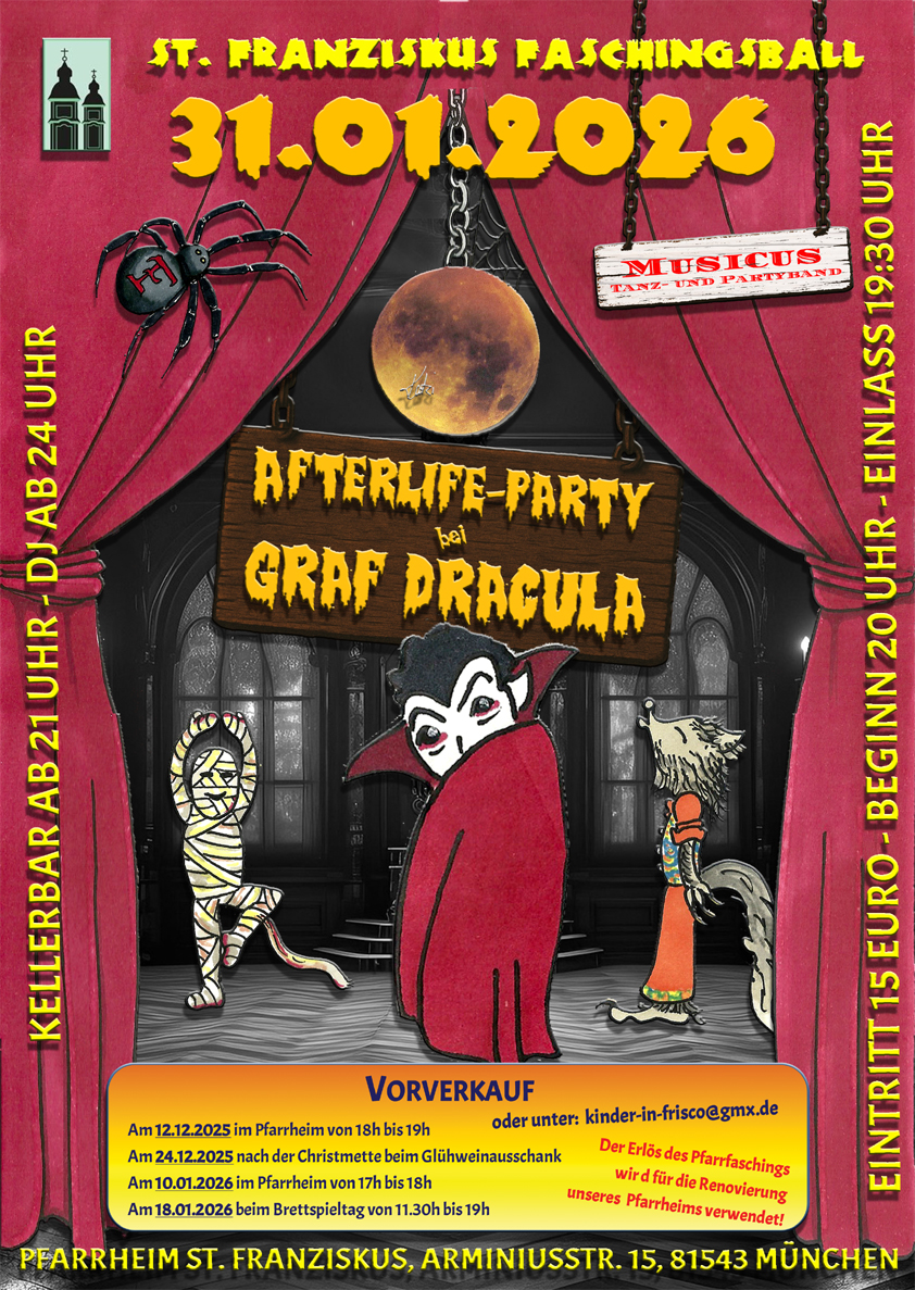 Einladung Faschingsball