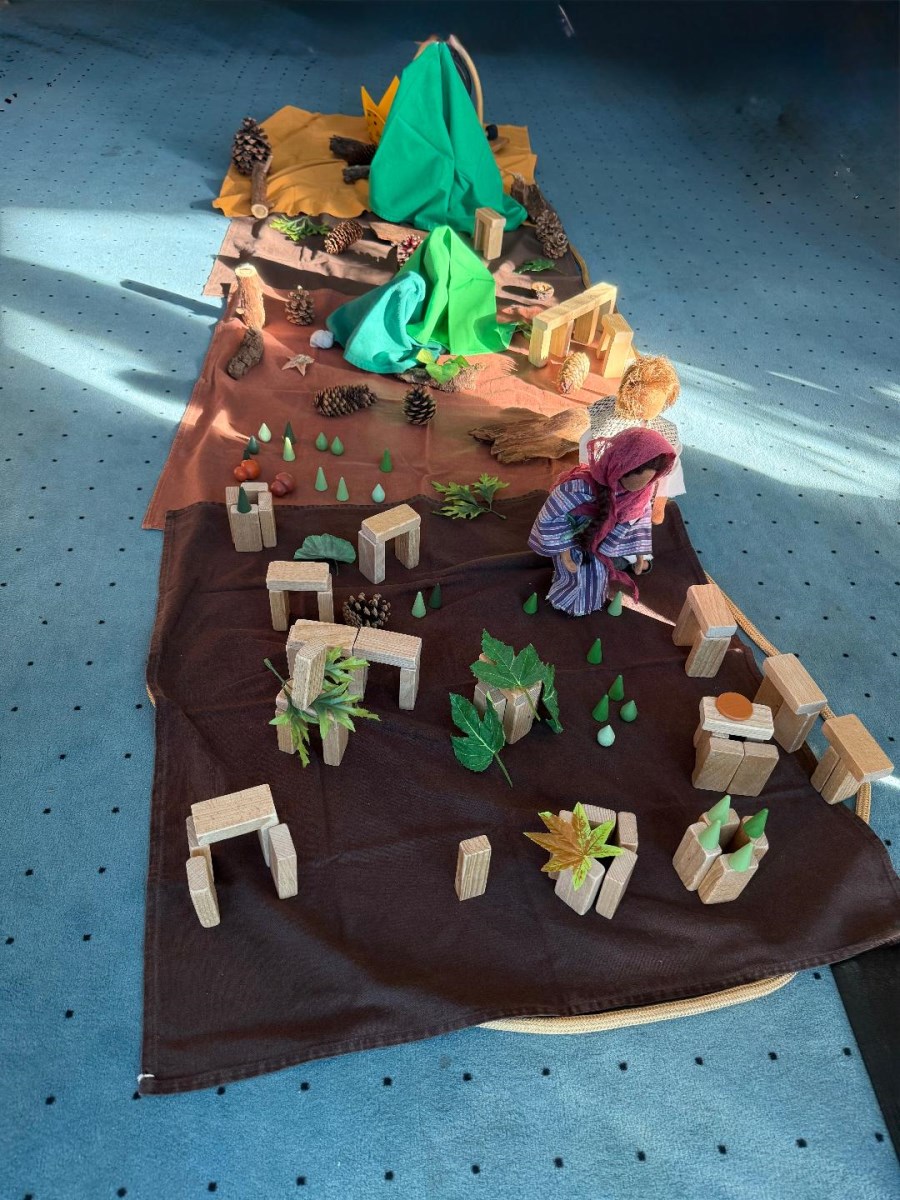 Stuhlkreis - Weg zur Krippe